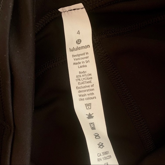 SOLD lululemon fast and free HR tight 25” - Picture 3 of 4